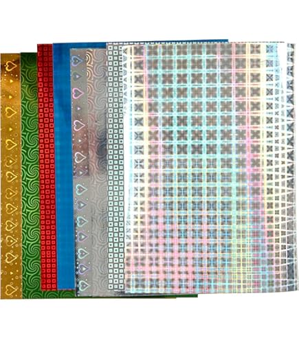 Biglietti Metallici A4 Baker Ross - Confezione Da 20 | Carta 250g/mq Per Scrapbooking E Decorazioni - Foto 9