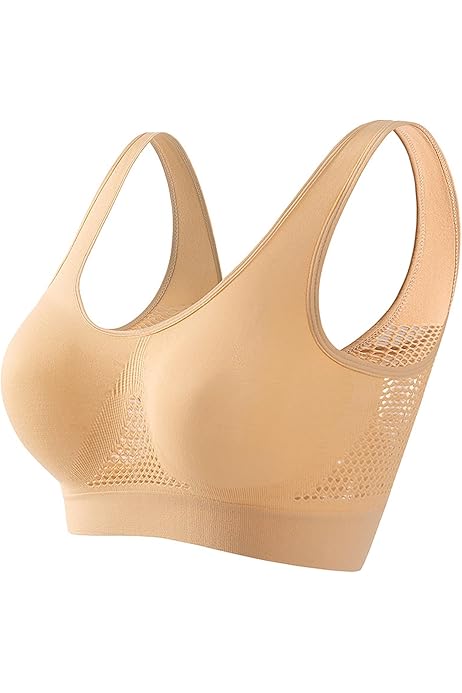 Reggiseno Senza Ferretto Donna - Senza Cuciture, Push Up, Comfortevole E Traspirante - Bralette Imbottita 1/2/3/4 Pezzi