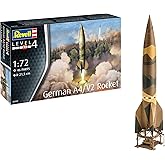 Revell Modellbausatz Militär I German A4 V2 Rocket I Maßstab 1:72 I Level 4 Bausatz I Teileanzahl 46 I ab 12+ Jahren I für Ki