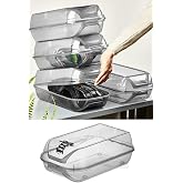 ARVALE Smoked Lock Cover Unisex Shoe Storage Box | Modular Structure | Shoe storage (10)
