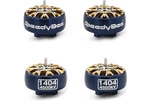 SPEEDY BEE SpeedyBee 1404 4500KV motore senza spazzole, 4pcs 4S FPV motori senza spazzole per Flight Controller FPV Whoop DroneToothpick Cinewhoop wie SpeedyBee Drohne