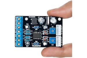 Nobsound VU Meter TA7318P Module stéréo double canal avec régulateur pour affichage du conducteur