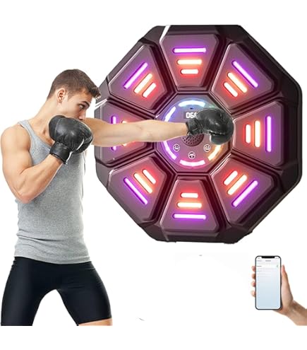 Bersaglio Da Muro PU PU Wall Punch Target - Bersaglio Da Parete Per Boxe E Taekwondo, Bianco/Nero Bersaglio Boxe