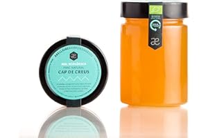 ABELLAIRES EMPORDANESOS Miel ecológica del Parque Natural del Cap de Creus. Origen Empordà, Cataluña, España |100% natural, artesana, cruda y sin pasteurizar. Miel directa del apicultor (tarro cristal 440 gr).