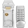 gernie Mechanical Keyless Door Lock, Keyless Entry Door Lock Deadbolt Keypad Digital Password Door Lock, Waterproof Keypad Deadbolt Locks, Digital Combination Door Lock