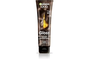 Olia Gloss färgmask - Cool brun toner för naturligt och färgat hår, 150 ml