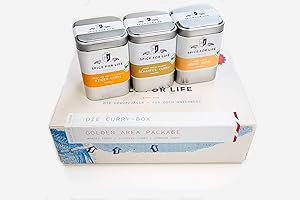 SPICE FOR LIFE SINCE 2008 DIE GEWÜRZJÄGER - FÜR DICH UNTERWEGS Spice for Life "Golden Area" Curry Geschenkset