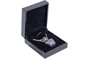 NBEADS Profumo Pendenti, Charm Ciondolo Collana Bottiglia di Quarzo Rosa Naturale Sfaccettato con Anelli di Salto da 2 Pezzo e Catena Portacavi da 45 cm