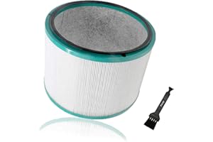 iAmoy Reemplazo de HEPA Filtro Compatible Dyson Pure Cool HP03 & DP01 DP03 Purificador de aire de escritorio y Dyson HP02 HP01 HP00 Pure Hot + Cool Link Ventilador limpiador