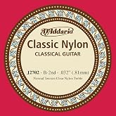 Daddario J2702 Klasik Gitar Tek Teli, Classic Nylon, Normal Tensi