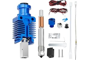 Ender 3 Pro TZ-E3-3.0 Extrusion Head,Ender 3 v2 xirbbo Blue All Metal Hotend,Ender 3 Upgrades Hot end Kit,3D Printer Ender Hotend,for Ender 3, Ender 3-v2,Ender 3 Pro,CR10,CR10S, VORON2.4