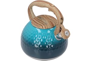 CHANGOR Bouilloire à Thé Sifflante, théière Antirouille avec Poignée Ergonomique pour Cuisinière à Induction