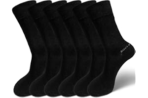 LOFIR Bambustrumpor, för kvinnor och män: Bambustrumpor, 6 par, mjuka, korta, ventilerande och svetthämmande, med hög elastic