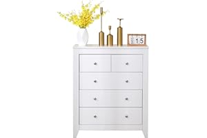 FurnitureHMD White Bedroom Furniture Set Bedside Tables Chest of Drawers 2 Drawers Wardrobe (chest of drawers)