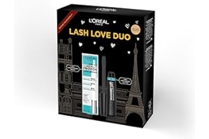 L'OREAL PARIS L'Oréal Paris Lash Love Duo Gift Set Clinically Proven Lash Serum Infused With Hyaluronic Acid & Telescopic Lift Mascara For Up To +5MM Longer Looking Lashes