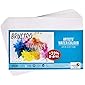 Brustro Artists Watercolour Paper 300 GSM A4-25% Cotton, Cold Pressed, Contains 18 + 6 Sheets Free