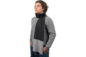 DALLE PIANE CASHMERE - Sciarpa a 3 colori 100% cashmere - Uomo