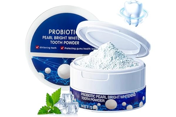 Poudre Blanchissante Dents 50g,Blanchiment Dentaire Professionnel,Blanchiment des Dents en Poudre,Élimine les Taches de Café/Thé/Vin,Idéal pour un Sourire Éclatant et une Haleine Fraîche