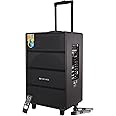 ZEBRONICS Banjo PRO, 120 Watts RMS, Trolley Speaker with Bluetooth 4.2, LED Display & Wireless 2 Mics, USB, mSD, AUX Input, Mic in, FM Radio and Stylish Design
