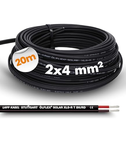 Solar connector met zonnekabel I Kalitec zonnekabelset I 10m zonnekabel 2x4 mm2 à 5... | bol