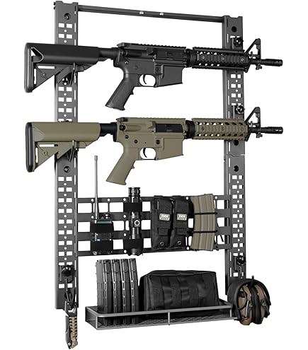 Real Tree Camo - Estante De Almacenamiento De Pared Para 4 P