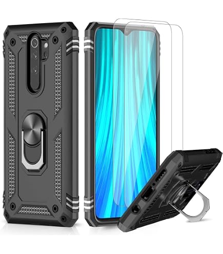 Serie Aror per Xiaoi Poco C50 4G / Redi A1+ 4G / A2+ 4G Copertura scorrevole per obiettivo Supporto Custodia in PC+TPU - Nero