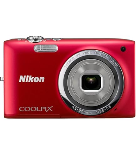 【サユリ(o^^o) 】Nikon COOLPIX A100 赤 レッド ニコン COOLPIX A100 レッド｜コンパクトデジタルカメラ｜カメラ