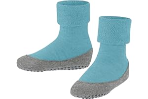 FALKE Unisex Kinder Cosyshoe Stoppersocken rutschhemmende Noppen auf der Filzsohle komfortabel warm mit Plüsch strapazierfähig atmungsaktive klimaregulierende geruchshemmende Wolle 1 Paar