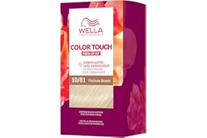 WELLA PROFESSIONALS Color Touch Fresh-Up-Kit - Kit de coloration semi-permanente 10/81 Platinum Blonde - Blond Très Très Clair Perlé Cendré