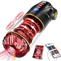 Elektrischer Masturbator Für Männer – Mit 3 Geschwindigkeiten, 10 Stufen & Handyhalter