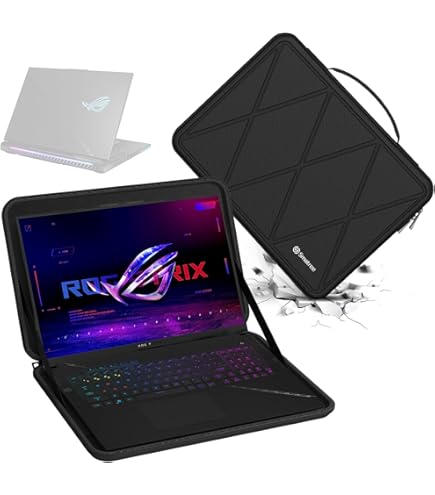 Smatree Laptop Hülle Für Alienware M17 & ASUS ROG - 17,3 Zoll Hartschalen Case