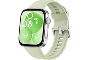 HUAWEI Watch FIT 3, 1.82″ AMOLED-Display, Ultraschlankes Design, Bluetooth-Anrufe, Bis zu 10 Tage Akkulaufzeit, Kompatibel mit iOS & Android, Umfassendes Health & Fitness-Management, GPS, Grün