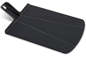 Joseph Joseph - Chop2Pot - Planche à Découper Pliable - Grand Modèle - Noir