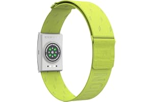 COROS Pulsómetro, Cómodo, Fácil de Llevar, Detección automática de Uso, Sensor avanzado, Datos precisos, Bluetooth, 80 días de duración de la batería, para Correr y Montar en Bici