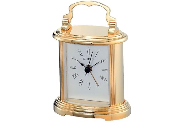 Seiko mässingsrock klocka med pip larm.