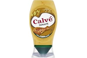 Calvé - Senape, Nuova bottiglia Calvé - 259 g 250 ml