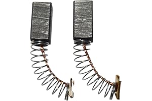 Place4parts 999041 Carbon Brushes Compatible with HITACHI Hammer Drill 12.5mm x 7.4mm x 6.4mm 999-041