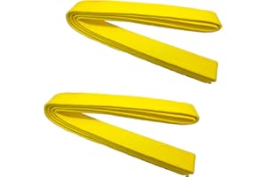 Niuhong 2 szt. 260 cm Judo Karate Pas Sztuki Walki Paski Sportowe Taekwondo Pasy Profesjonalne Karate Aikido Pas Gruby Tkanina Biały Pasek Dzieci Dorośli Kofun Martial Arts Belt