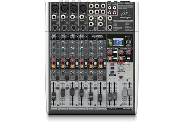 Behringer XENYX X1204USB mezclador para directo x
