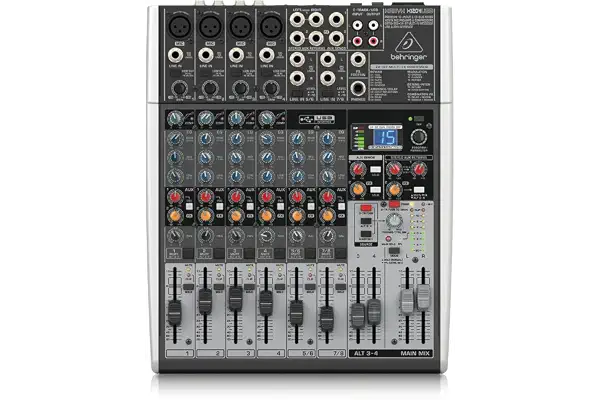 Behringer XENYX X1204USB mezclador para directo x