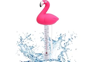 Lets Joy Floating Water Thermometer, Pool Thermometer with String, Shatterproof Water Thermometer, Swimming Pool Water Temperature Thermometer, Floating Pool Thermometer for Aquariums, Pools, Spas