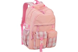VX VONXURY Girls School Backpack,Water Resistant Kawaii Kids Book Bag Fits A4 Folder,Cute Teens Schoolbags
