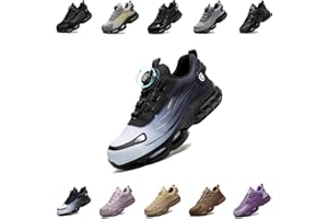 GUGIFCTO Zapatos de Seguridad para Hombre Mujer Zapatillas Calzado Trabajo Ligeros Comodo Antideslizante con Puntera de Acero 36-46 EU