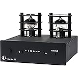 Pro-Ject Tube Box S2, High End Valve Phono Preamplifier (Black)