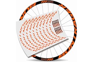 CUAC REVOLUTION Kit Pegatinas Bicicleta Stickers LLANTA BONTRAGUER COVEEXXX 29" BTT MTB Bike