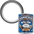 Hammerite Smooth Metal Paint, White, 750 ml (Pack of 1)