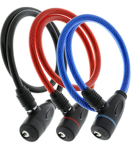 Catena Antifurto Moto Bicicletta Con Lucchetto Chiavi Acciaio - Foto 10