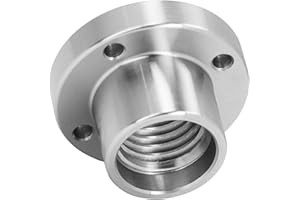 FILFEEL Lathe Faceplate with Extended Spindle, Alloy Steel Wood Face Plate 2 Inch for 1 Inch X 8 TPI Spindle, Compatible Fit, Easy to Install, Practical Woodworking Tool