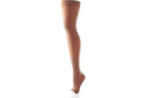 ACTIVA BRITISH STANDARD HOSIERY Activa Class 3 Thigh Support Stockings 25-35 mmHg Sand Medium