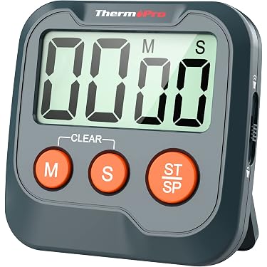 Timer Da Cucina Meccanico A Forma Di Sfera 60 Minuti - Senza Batterie - Giallo Calcio - Per Bambini, Gestione Tempo E Allenamento
